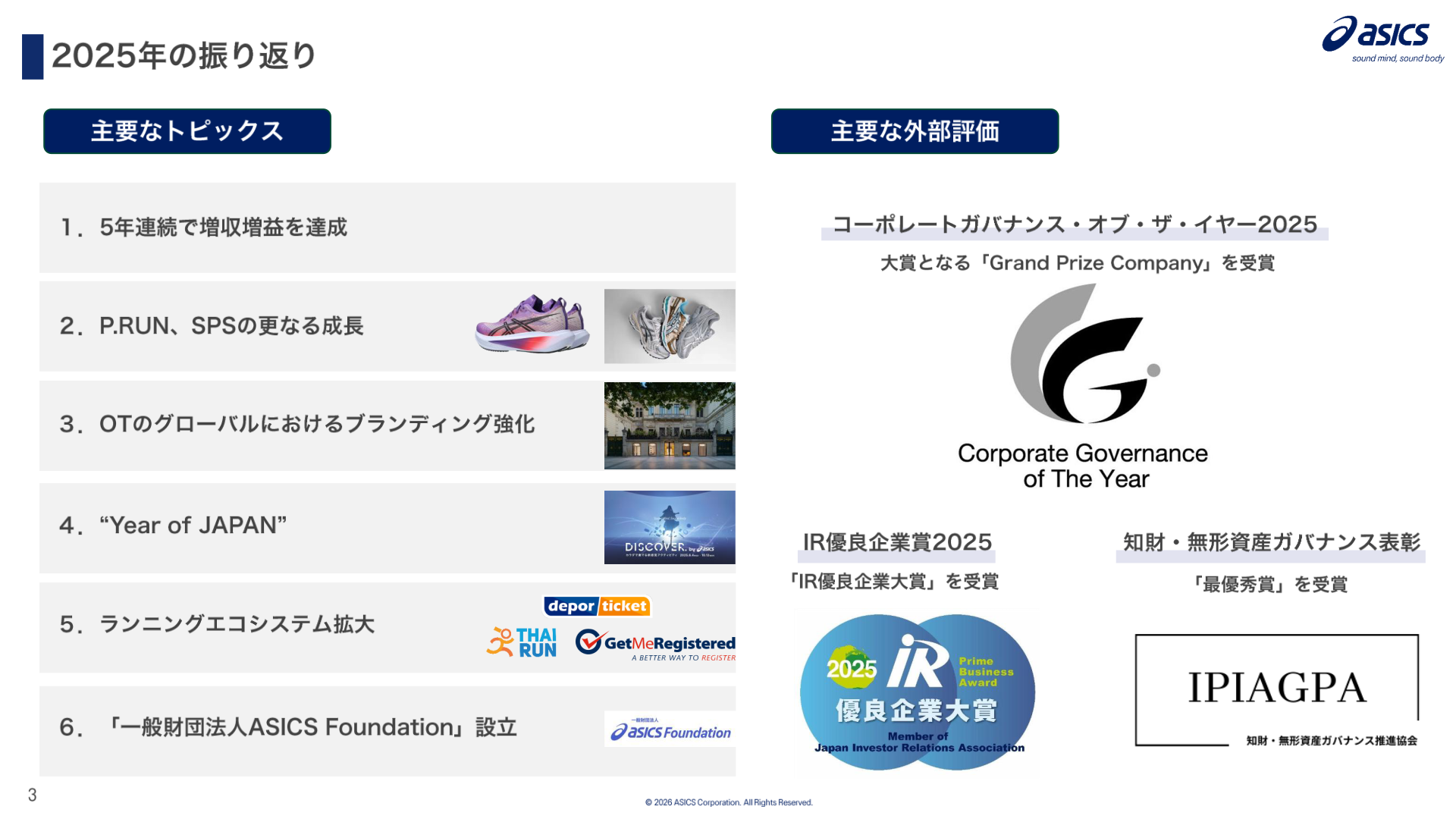 2025年の振り返り(主要トピックス・外部評価)