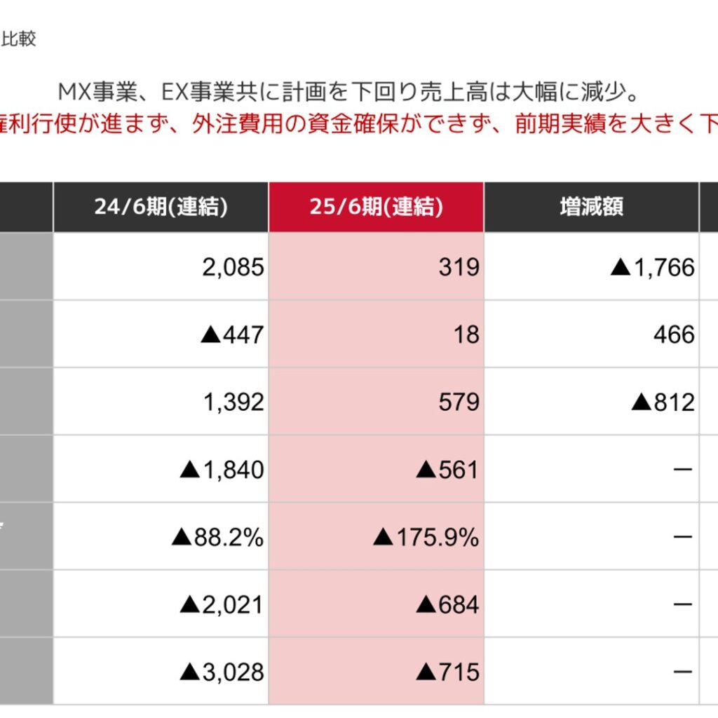 Birdman、2025年6月期は売上高84.7%減　純資産255百万円の正で上場維持基準に適合